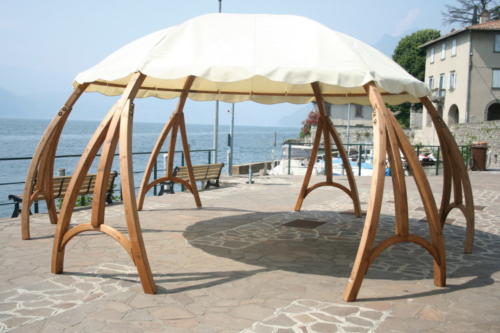 gazebo a sfera