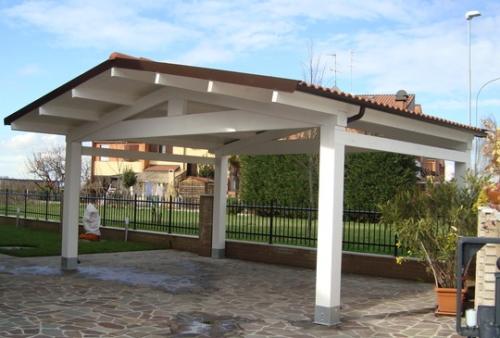 gazebo bianco